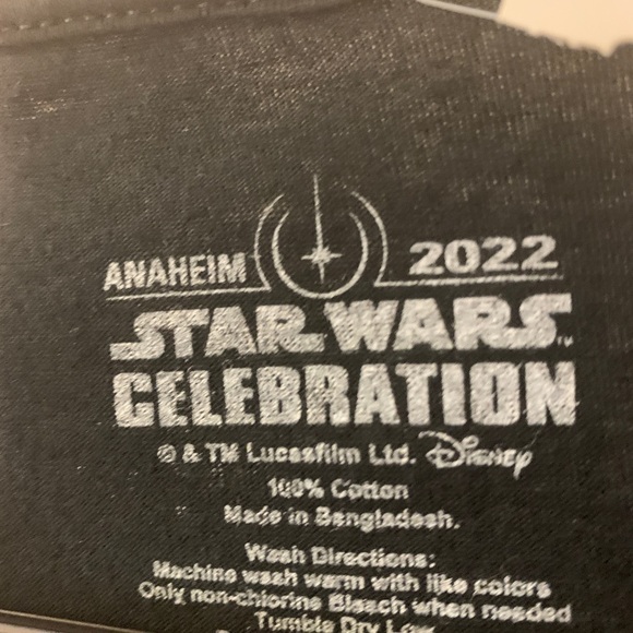 2022 Star Wars Celebration Anaheim Exclusive Ahsoka 2XL T-Shirt Disney+ - Picture 3 of 5